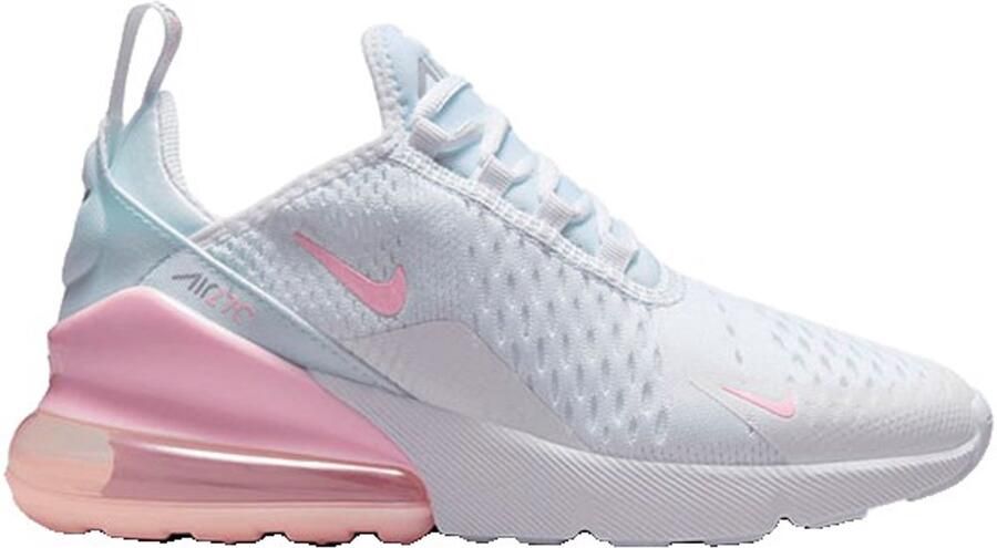 Nike Kinderschoenen Air Max 270 White Light Smoke Grey Pink Foam Kind White Light Smoke Grey Pink Foam - Foto 2