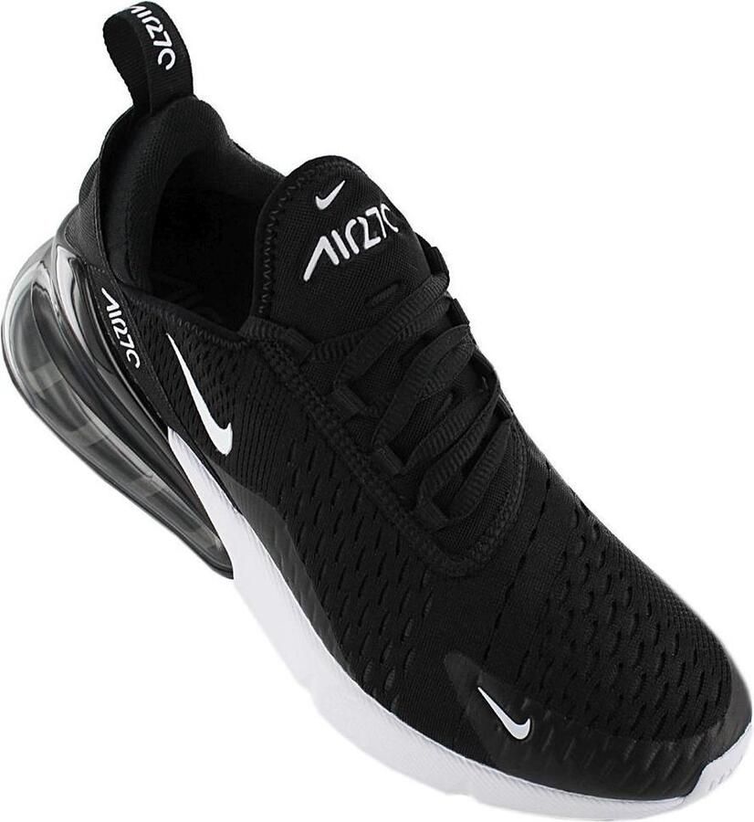 Nike Air Max 270 (gs) Running Schoenen black white-anthracite maat: 37.5 beschikbare maaten:36.5 37.5 38.5 - Foto 5