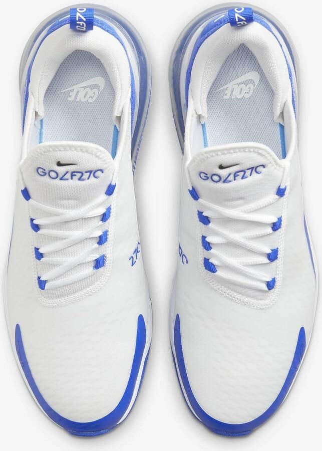 Nike Air Max 270 G Golfschoen Wit Kobalt Maat