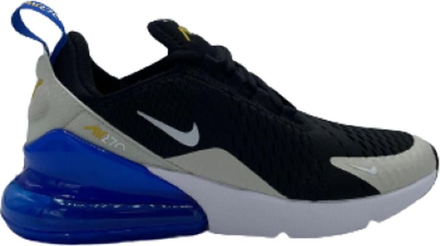 Nike air Max 270 (GS) Black White game royal - Foto 2