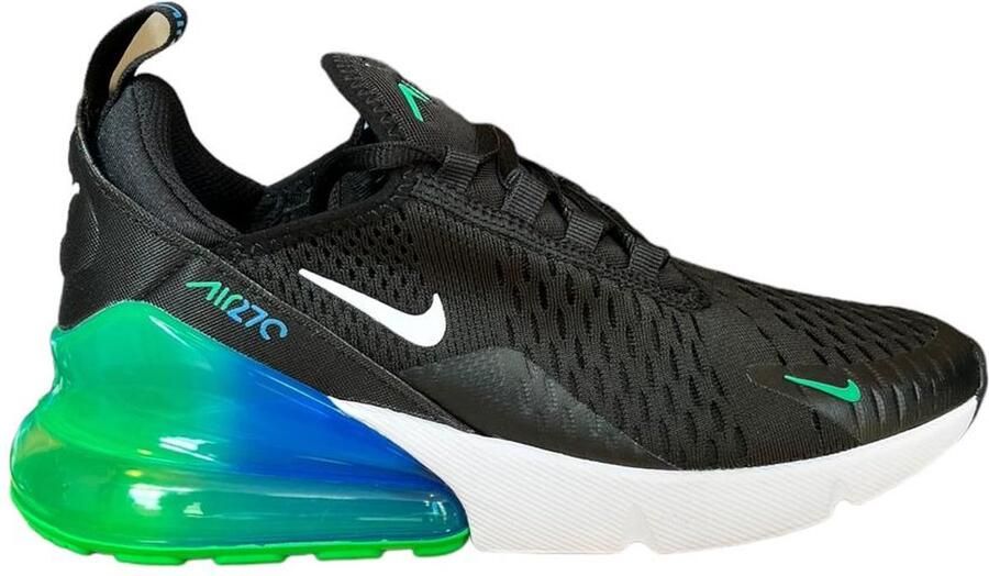 Nike Kinderschoen Air Max 270 Black Malachite Photo Blue White Black Malachite Photo Blue White