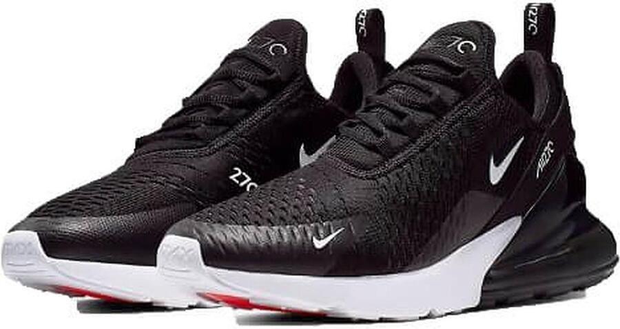 Nike Air Max 270 Running Schoenen black anthracite white solar red maat: 43 beschikbare maaten:42.5 43 44 45.5 - Foto 10