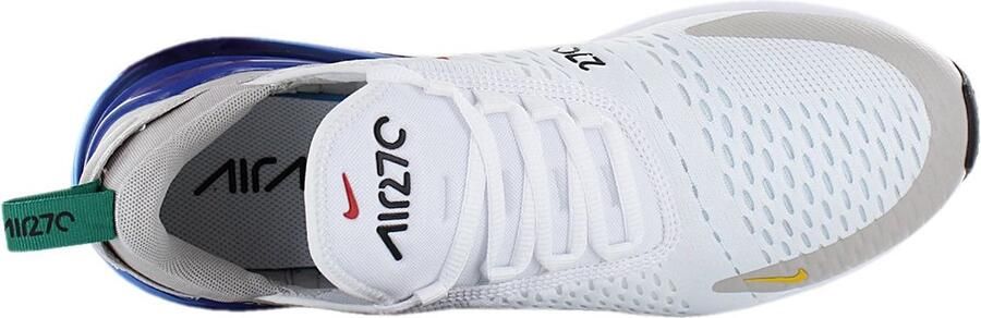 Nike Air Max 270 Heren Sneakers Sportschoenen Schoenen Wit-Blauw DV3731 - Foto 6