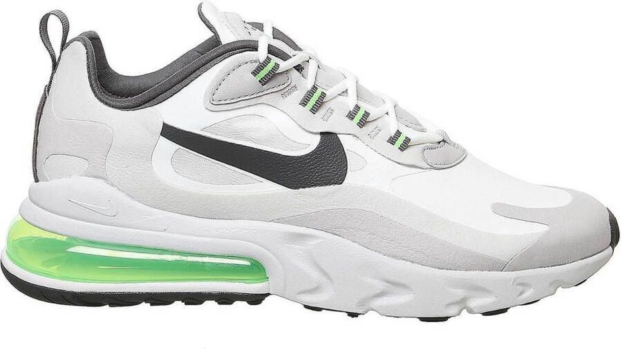 Nike AIR MAX 270 REACT ( Summit White Grey Silver Lilac Electric Green) kinderen