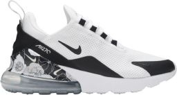 Nike Air Max 270 SE Sneakers White Black-Metallic Silver Wit Zwart Zilver Air Max 270 Lifestyle Dames Sneakers voor Vrouwen