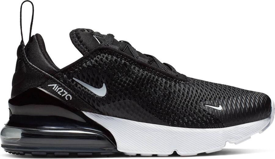 Nike Air Max 270 AO2372 001 Kinder Sneakers Sportschoenen Vrijetijds schoenen Zwart