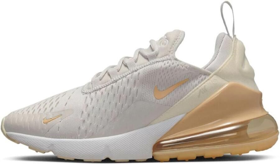 Nike Air Max 270 Light Bone Wit Sneakers Dames DOOS ZONDER DEKSEL