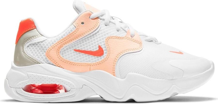 Nike Air Max 2X Dames Sneakers White Bright Mango-Crimson Tint