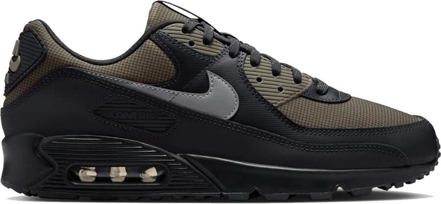 Nike Air Max 90 Anthracite Jade Horizon Light Army Reflect Silver Zwart Grijs Air Max Lifestyle Heren Sneakers voor Mannen