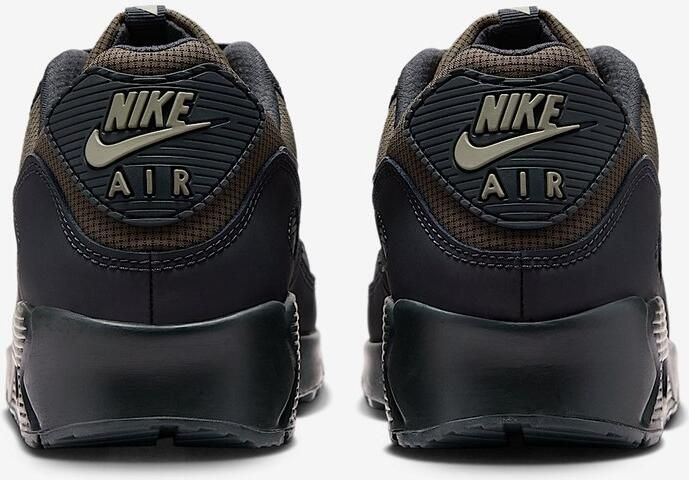 Nike Air Max 90 Anthracite Jade Horizon Light Army Reflect Silver Zwart Groen Air Max Lifestyle Heren Sneakers voor Mannen