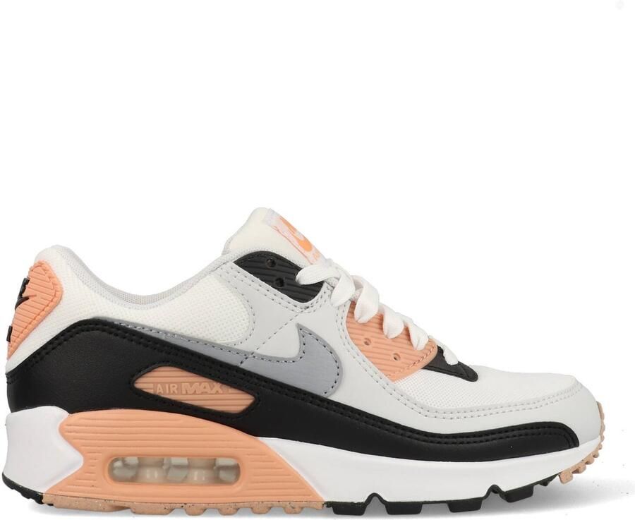 Nike Air Max 90 "Apricot Agate" DH8010-109 Wit Roze Zwart - Foto 2