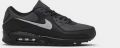 Nike Lage Sneakers Air Max 90 Black Reflective Silver - Zwart