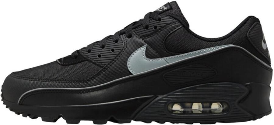 Nike Herenschoenen met reflecterende accenten Air Max 90 Premium Zwart- Heren Zwart