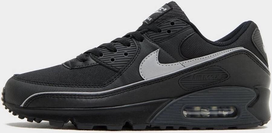 Nike Herenschoenen met reflecterende accenten Air Max 90 Premium Zwart- Heren Zwart - Foto 2