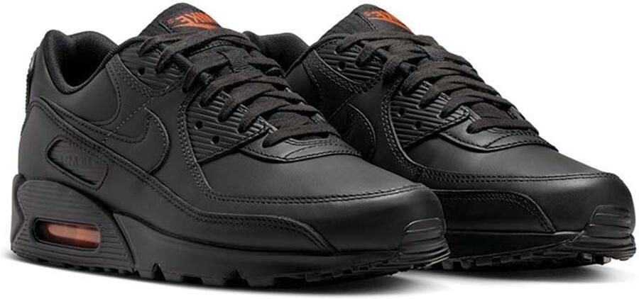Nike Herenschoenen Air Max 90 Zwart- Heren Zwart