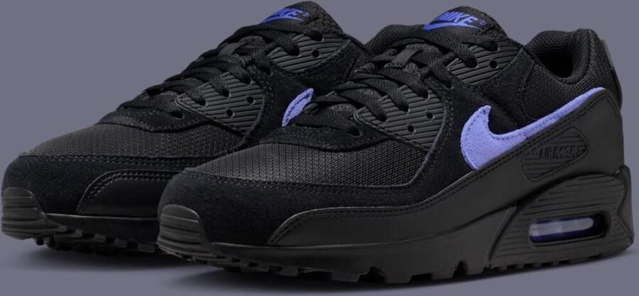 Nike Herenschoenen Air Max 90 Zwart- Heren Zwart