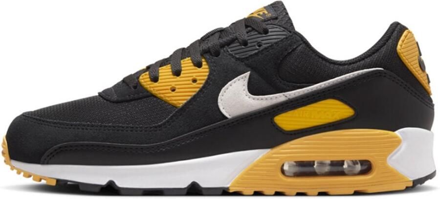 Nike Herenschoenen Air Max 90 Black University Gold White- Heren Black University Gold White