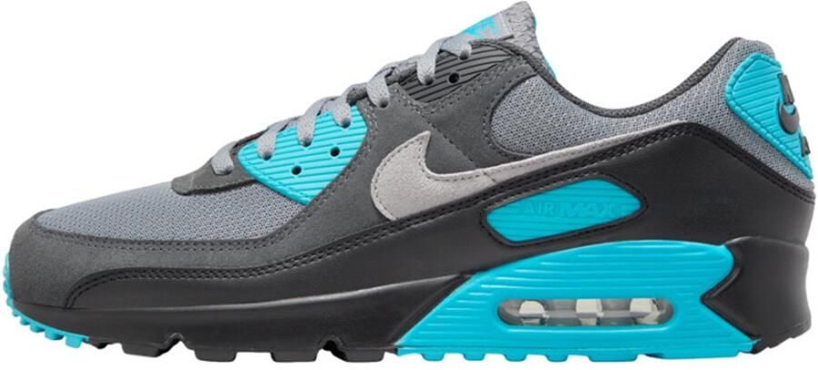 Nike Air Max 90 Dusty Cactus Sneaker Unisex Grijs Zwart Blauw