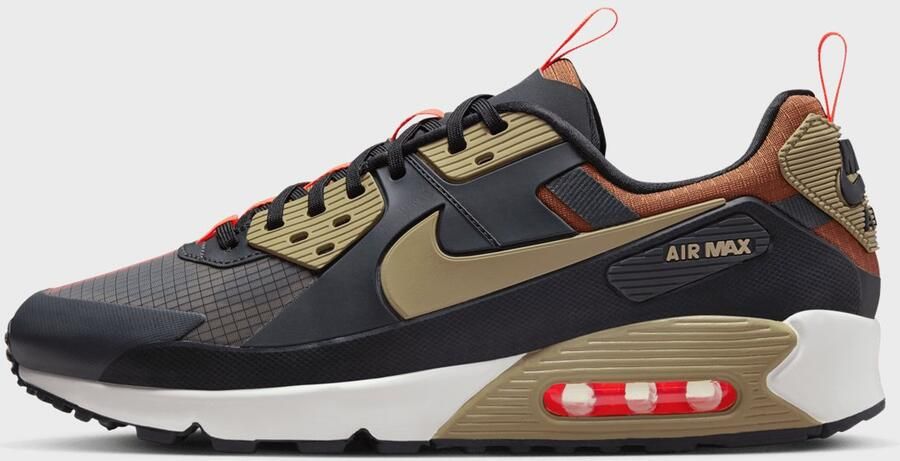 Nike Air Max 90 Drift 'Dark Smoke Grey & Khaki' Sneakers Unisex