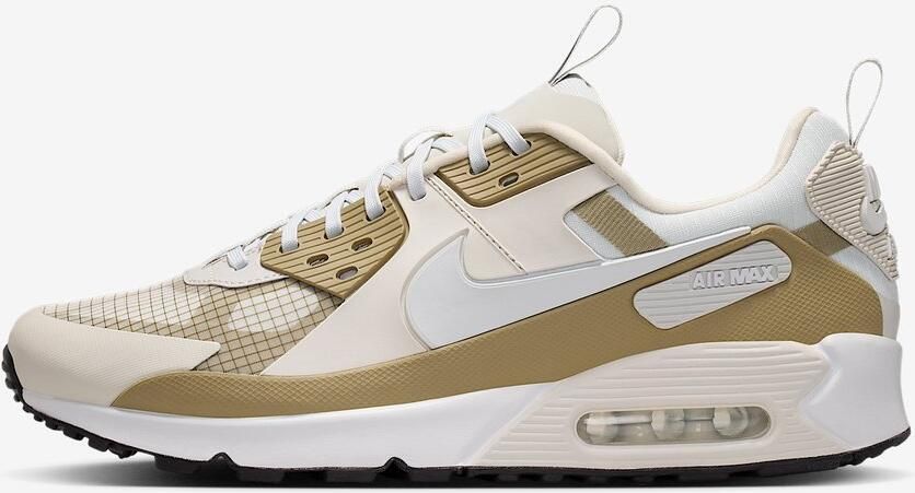 Nike Air Max 90 Drift Light Bone Neutral Olive Black Off White Beige Olijfgroen Air Max Lifestyle Heren Sneakers voor Mannen