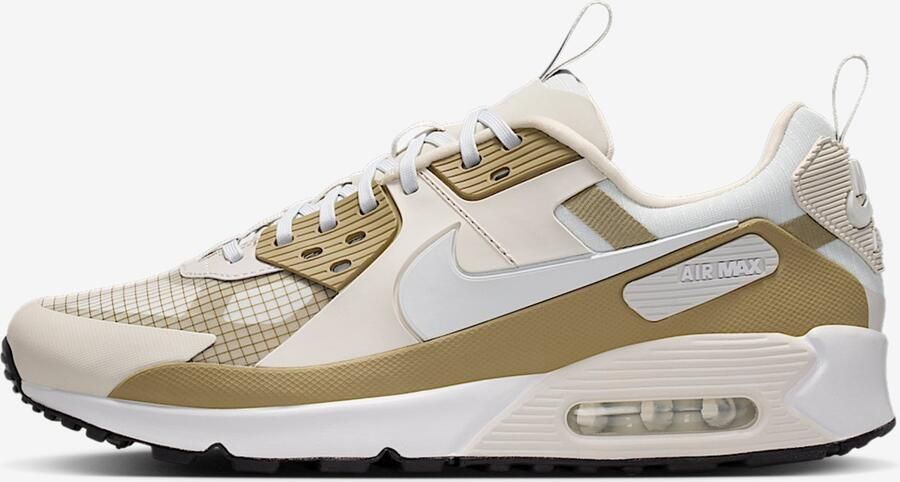Nike Air Max 90 Drift Light Bone Neutral Olive Zwart Off Wit Groen Air Max Lifestyle Heren Sneakers voor Mannen