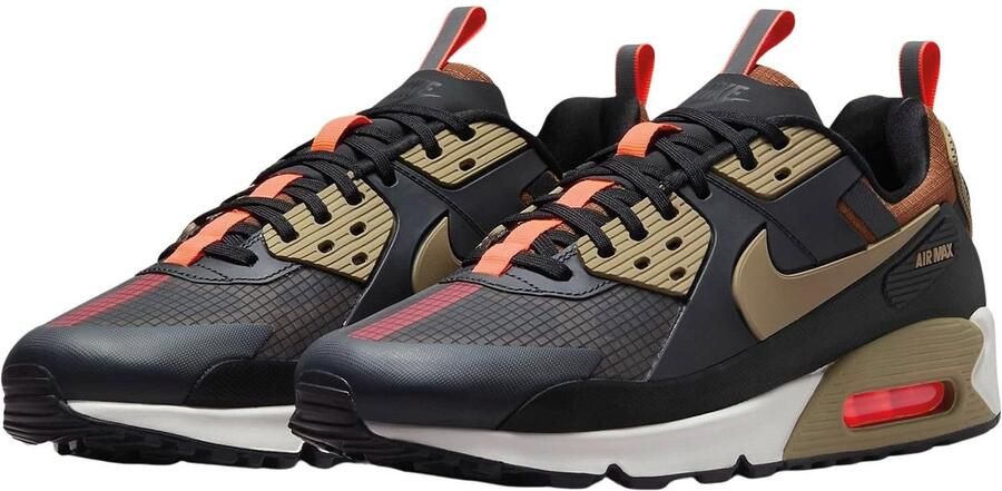 Nike Air Max 90 Drift dk smoke grey khaki black hyper crimson Air Max 90 in grijs formaten: 45.5
