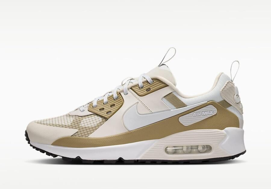 Nike Air Max 90 Drift Light Bone Neutral Olive Zwart Off White Wit Groen Air Max Lifestyle Heren Sneakers voor Mannen