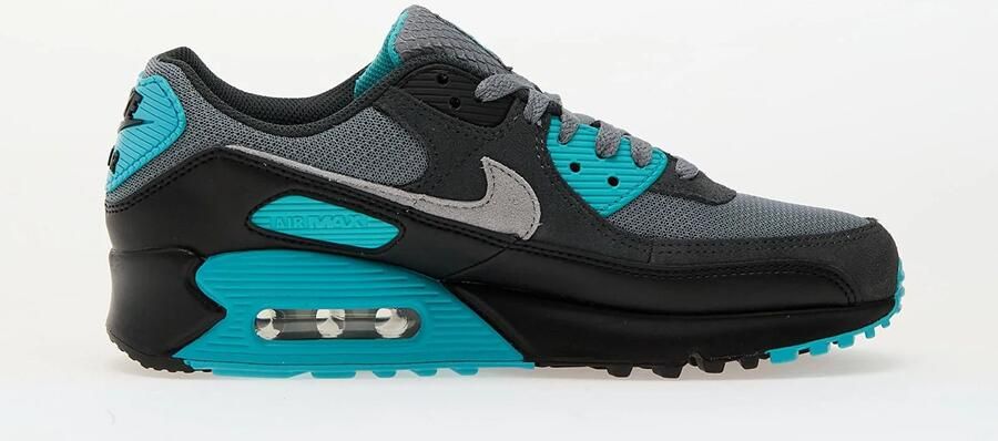 Nike Air Max 90 Dusty Cactus Sneaker Unisex Grijs Zwart Blauw - Foto 2