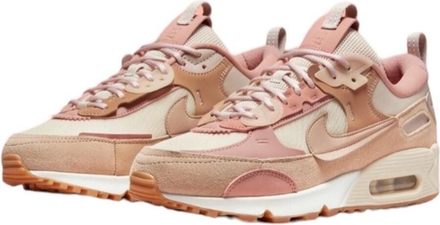 Nike Air Max 90 Futura Sanddrift Hemp Rose Whisper Sanddrift Roze Air Max Lifestyle Sneakers voor - Foto 10