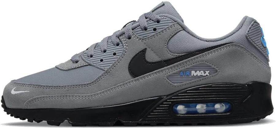 Nike Air Max 90 Grey Blue Black Sneakers Unisex