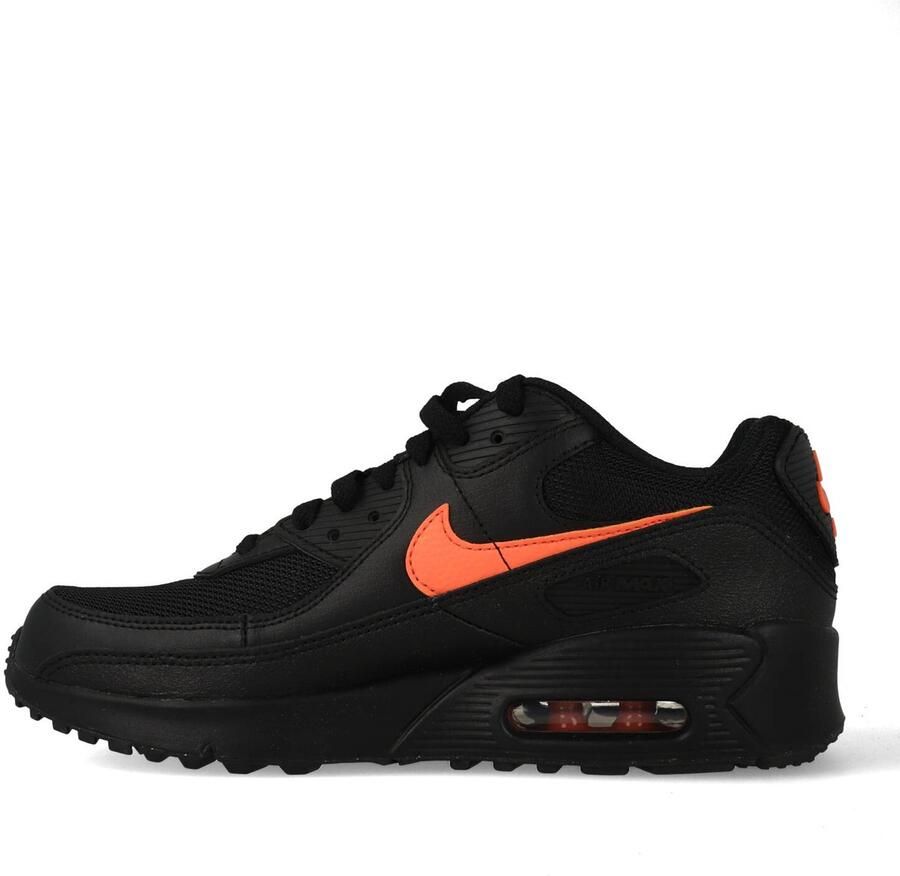 Nike Air Max 90 GS ''Black Turf Orange'' Zwart Oranje