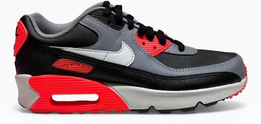 Nike Air Max 90 (GS) Sneakers Kinderen Oranje Grijs Zwart Wit