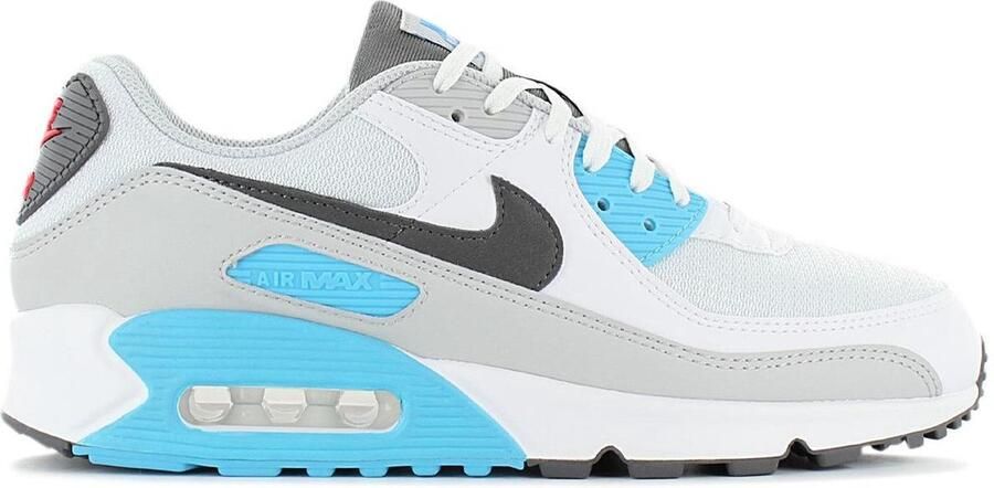 Nike Air Max 90 Heren Sneakers Sport Casual Schoenen Wit CV8839 - Foto 2