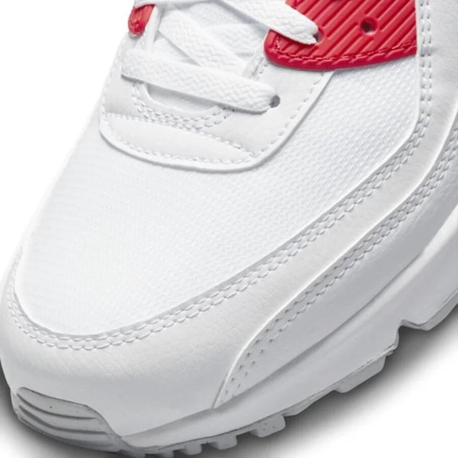 Nike Air Max 90 Heren White Black Hyper Red Heren - Foto 2
