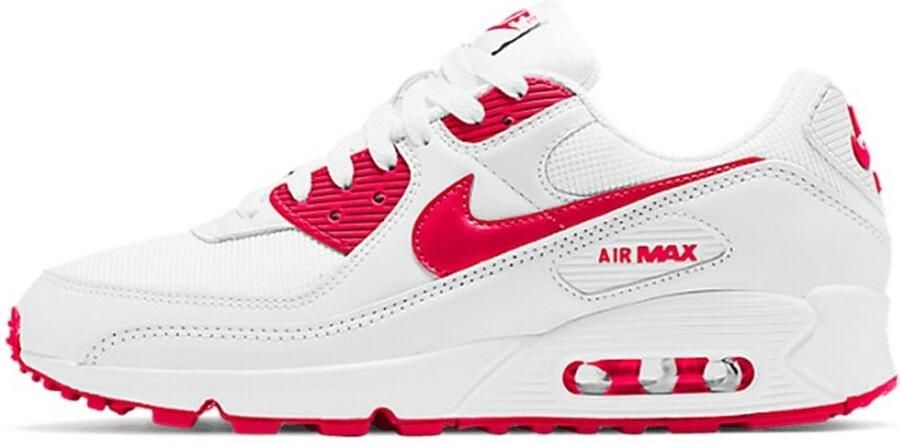 Nike Air Max 90 Heren White Black Hyper Red Heren - Foto 2