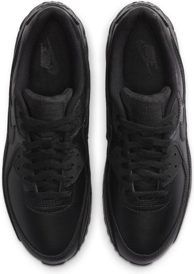 Nike Air Max 90 Leather Heren Sneakers Black Black-Black - Foto 5