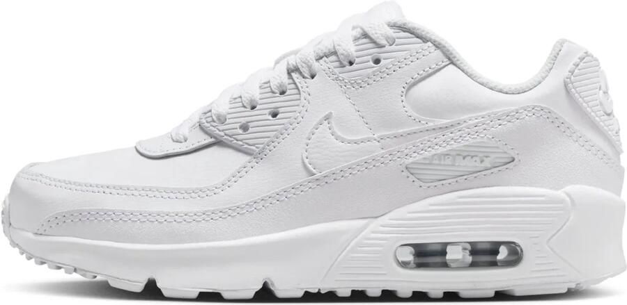 Nike Air Max 90 LTR GS White Metallic Silver - Foto 4