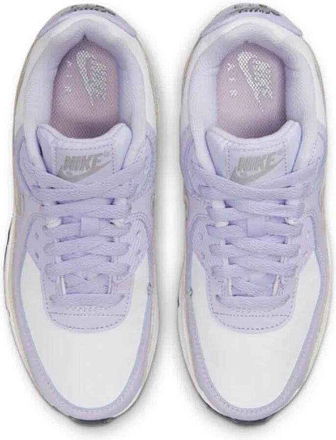 Nike Air Max 90 LTR Dames Sneakers Wit Licht Paars - Foto 3