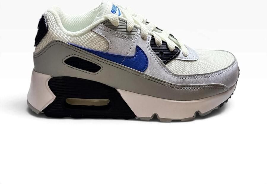 Nike Air Max 90 Mesh Lace (PS) White Blue Crystal
