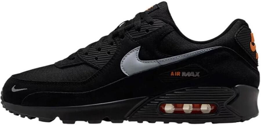 Nike Air Max 90 Mini Swoosh 'Black & Total Orange'