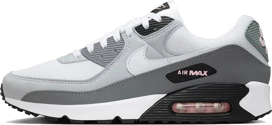 Nike Sportswear Sneakers laag 'AIR MAX 90' grijs donkergrijs zwart wit