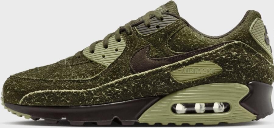 Nike Herenschoenen met reflecterende accenten Air Max 90 Premium Groen- Heren Groen