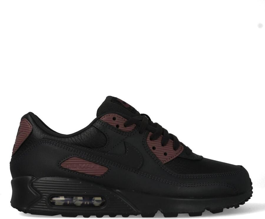 Nike Herenschoenen met reflecterende accenten Air Max 90 Premium Zwart- Heren Zwart