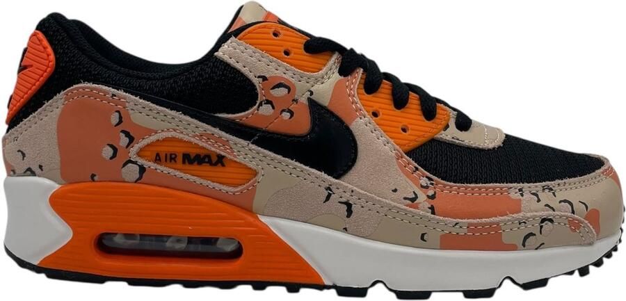 Nike Air max 90 PREMIUM Sneakers Safety Orange Mannen Doos zonder deksel
