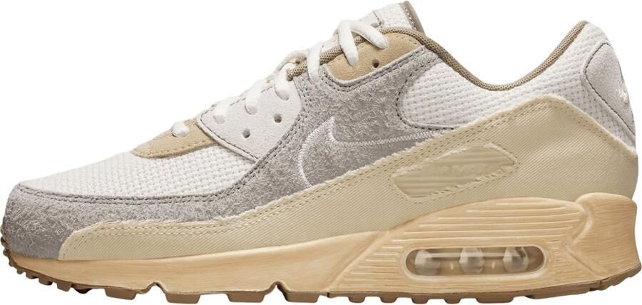 Nike Air Max 90 PRM Sashiko Pale Ivory Sneakers Unisex Grijs Beige