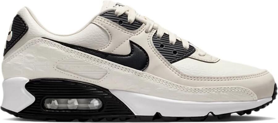 Nike Air Max 90 Wmns Sail Croc Skin Sneakers Unisex Beige Zwart - Foto 3