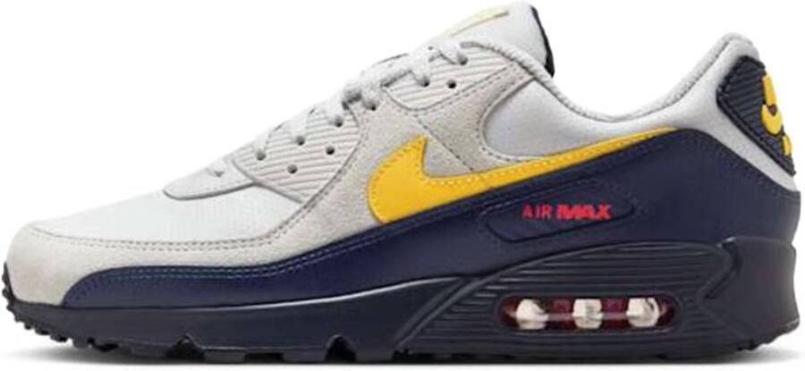 Nike Air Max 90 Sneaker Grijs Blauw Geel Unisex