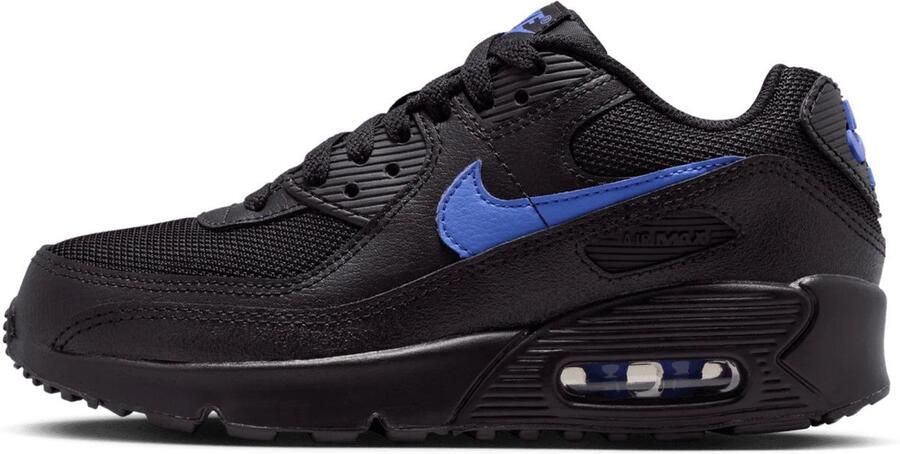 Nike Air Max 90 Mesh Junior Zwart Kind Zwart