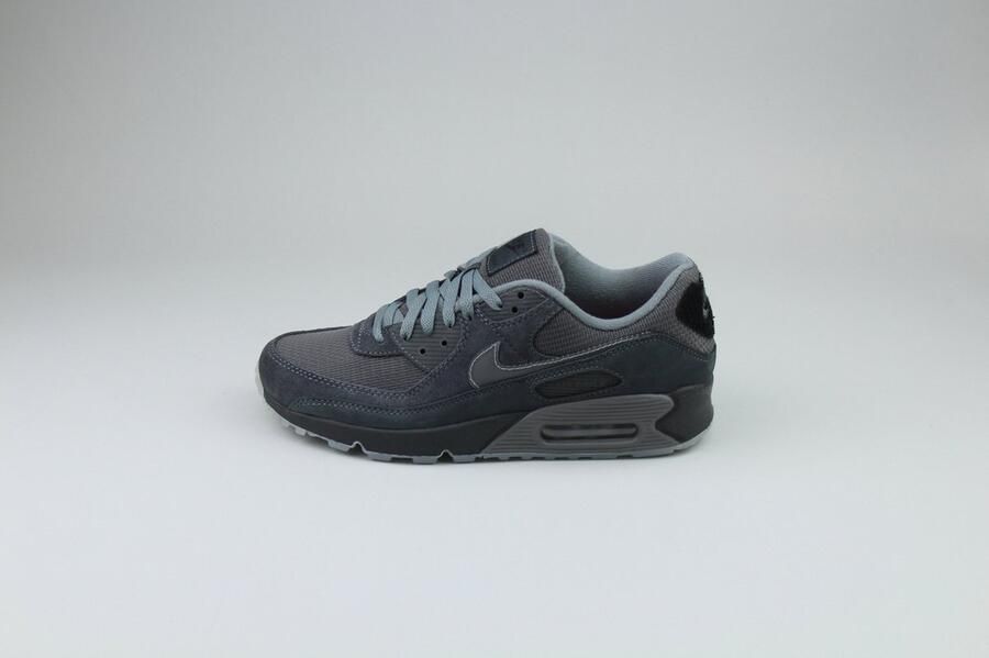 Nike Air Max 90 Anthracite Zwart Smoke Grey Light Smoke Grey Zwart Grijs Air Max Lifestyle Heren Sneakers voor Mannen