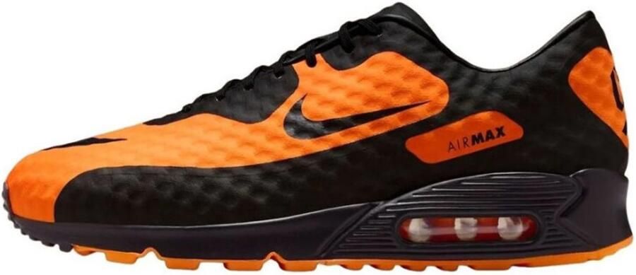 Nike Air Max 90 Sneakers Bright Citr Black Oranje Zwart Streetwear Comfort